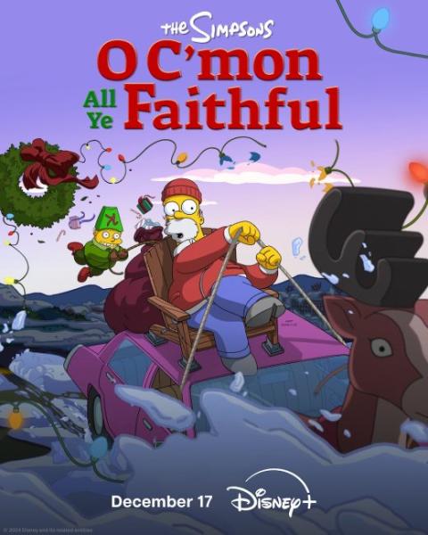مسلسل The Simpsons: O C’mon All Ye Faithful الموسم 36 الحلقة الخاصة 1 مترجمة